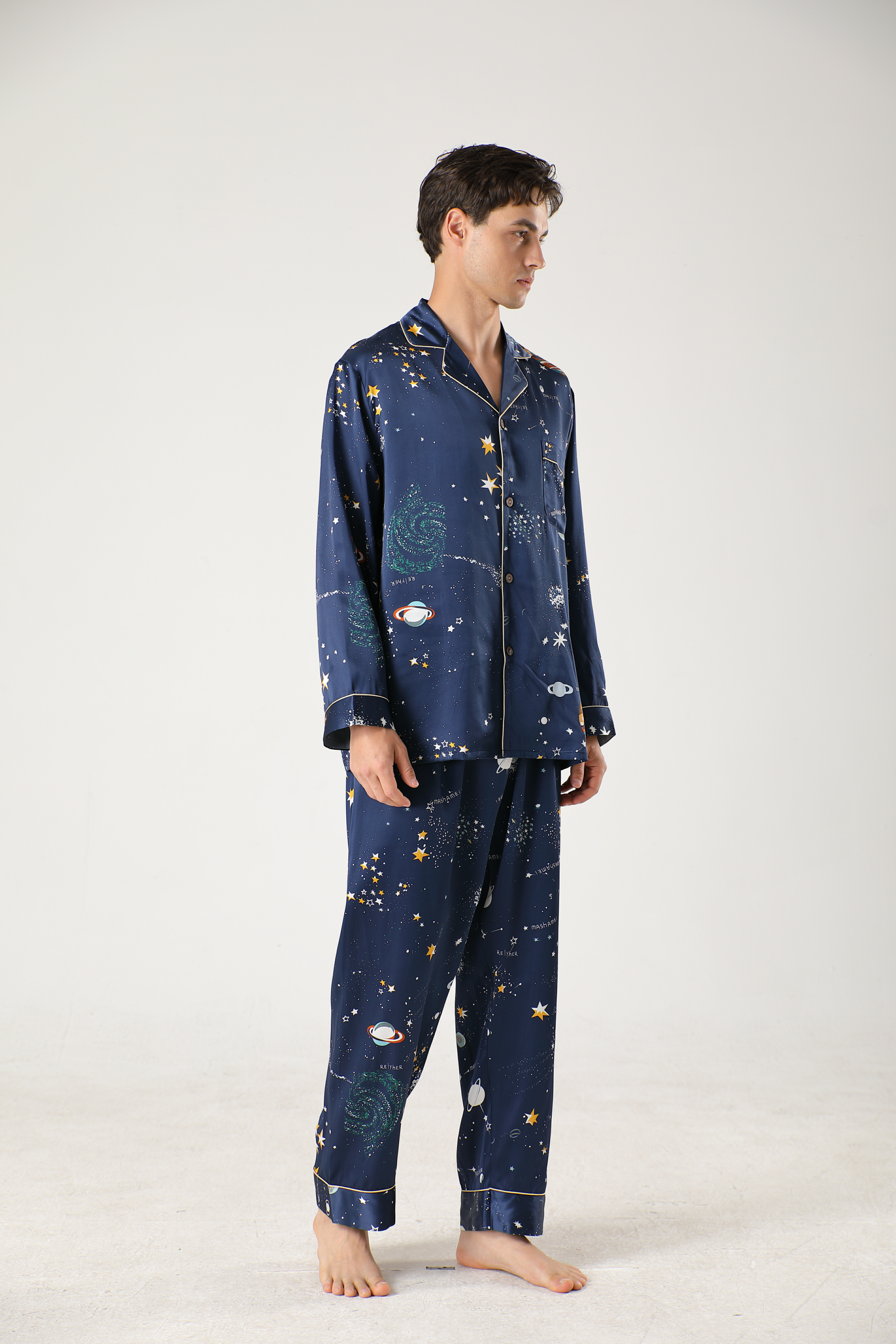 pyjama en soie homme