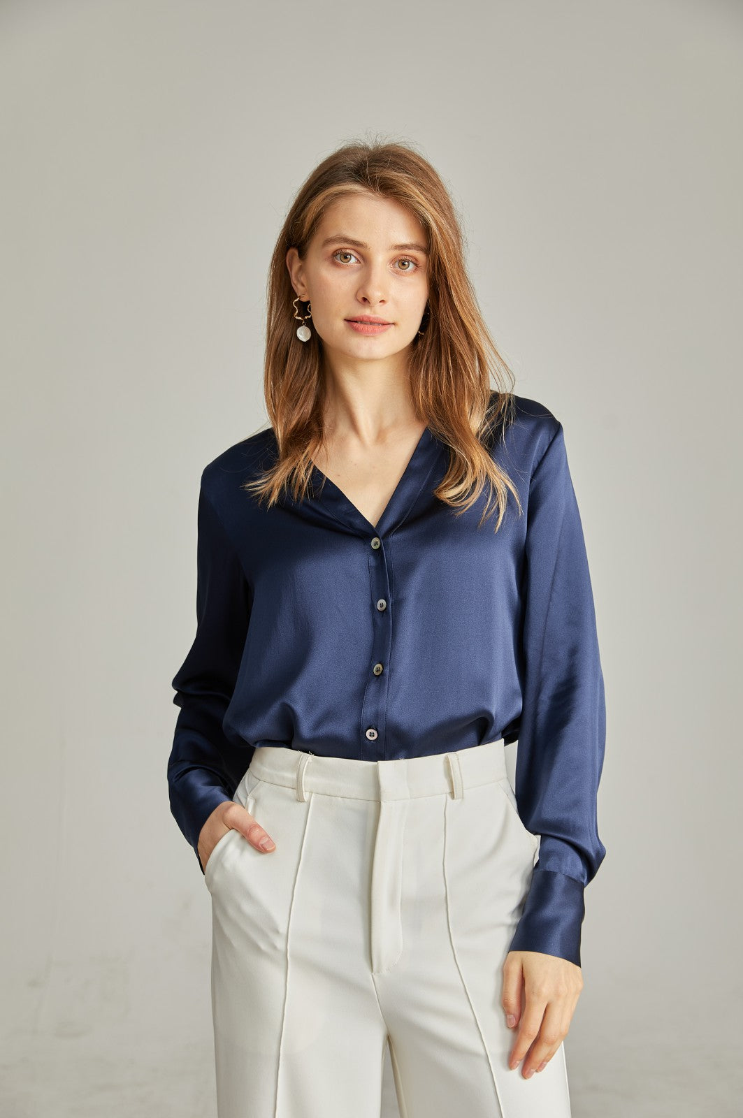 blouse femme fluide